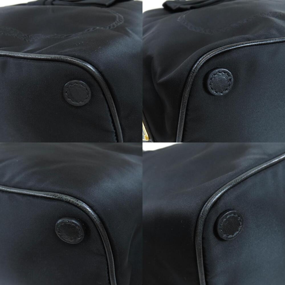 Prada 2way handbag black leather - Picture 10 of 11
